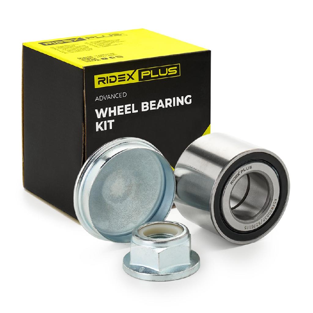 RIDEX PLUS 654W0003P Radlagersatz pro 1 Rad Hinten beidseitig für OPEL