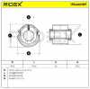 RIDEX 1334A0187 Stabilisatorlager Gummilager Lagerung Vorne Rechts Links Bild RIDEX 1334A0187 Stabilisatorlager Gummilager Lagerung Vorne Rechts Links
