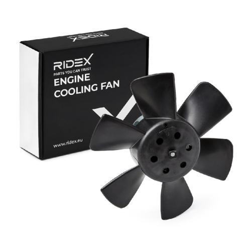 RIDEX 508R0089 Kühlerlüfter Lüfter Motorkühlung ohne Kühlerlüfterrahmen (Zarge) Bild RIDEX 508R0089 Kühlerlüfter Lüfter Motorkühlung ohne Kühlerlüfterrahmen (Zarge)