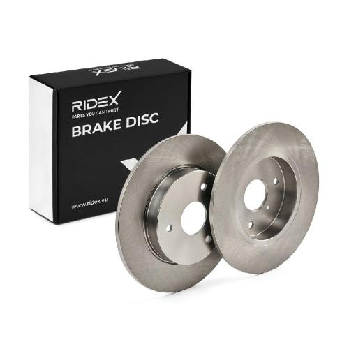 RIDEX 82B0224 2x Bremsscheiben Vorne Ø279,8mm voll für SMART FORTWO Coupe Bild RIDEX 82B0224 2x Bremsscheiben Vorne Ø279,8mm voll für SMART FORTWO Coupe