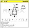 RIDEX 2462S0124 Traggelenk Führungsgelenk Vorne für NISSAN ALMERA TINO (V10) Bild RIDEX 2462S0124 Traggelenk Führungsgelenk Vorne für NISSAN ALMERA TINO (V10)