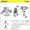 RIDEX 78B1626 Bremssattel Bremszange Hinten links für HONDA CIVIC IX (FK) für Bild RIDEX 78B1626 Bremssattel Bremszange Hinten links für HONDA CIVIC IX (FK) für