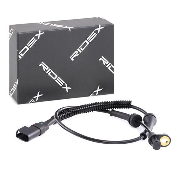 RIDEX ABS-Sensor 412W0502 Hinterachse beidseitig Sensorart: Hallsensor Anzahl