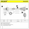 RIDEX 3922L0311 Lambdasonde Diagnosesonde nach Katalysator Oxygen O2 Sensor Bild RIDEX 3922L0311 Lambdasonde Diagnosesonde nach Katalysator Oxygen O2 Sensor