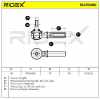 RIDEX Spurstangenkopf außen beidseitig Vorderachse Traggelenk M10X1.25 914T0080 Bild RIDEX Spurstangenkopf außen beidseitig Vorderachse Traggelenk M10X1.25 914T0080