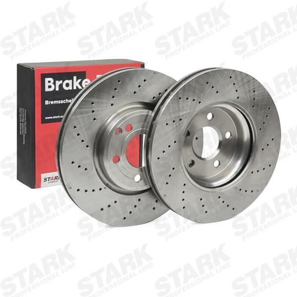STARK SKBD-0023265 2x Bremsscheiben Vorne Ø322mm gelocht/innenbel.