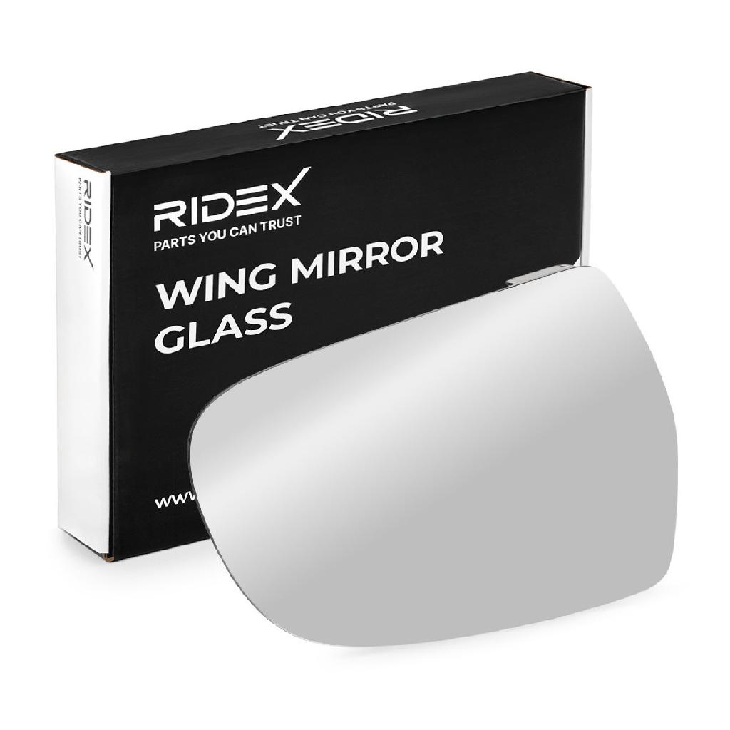 RIDEX 1914M0182 Spiegelglas Glas Aussenspiegel beheizt konvex rechts für AUDI