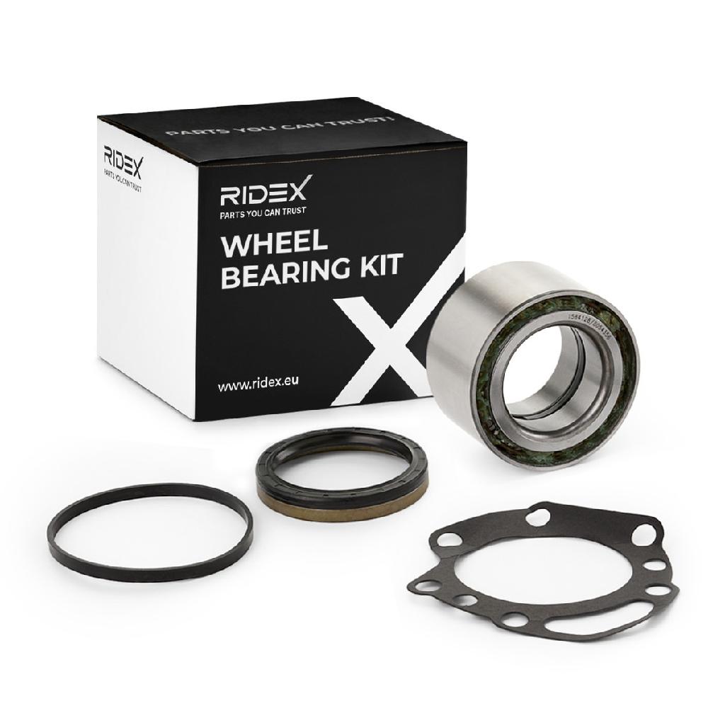 RIDEX 654W0534 Radlagersatz pro 1 Rad Hinten beidseitig für VW Polo Schrägheck