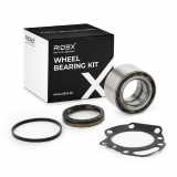 RIDEX 654W0534 Radlagersatz pro 1 Rad Hinten beidseitig für VW Polo Schrägheck
