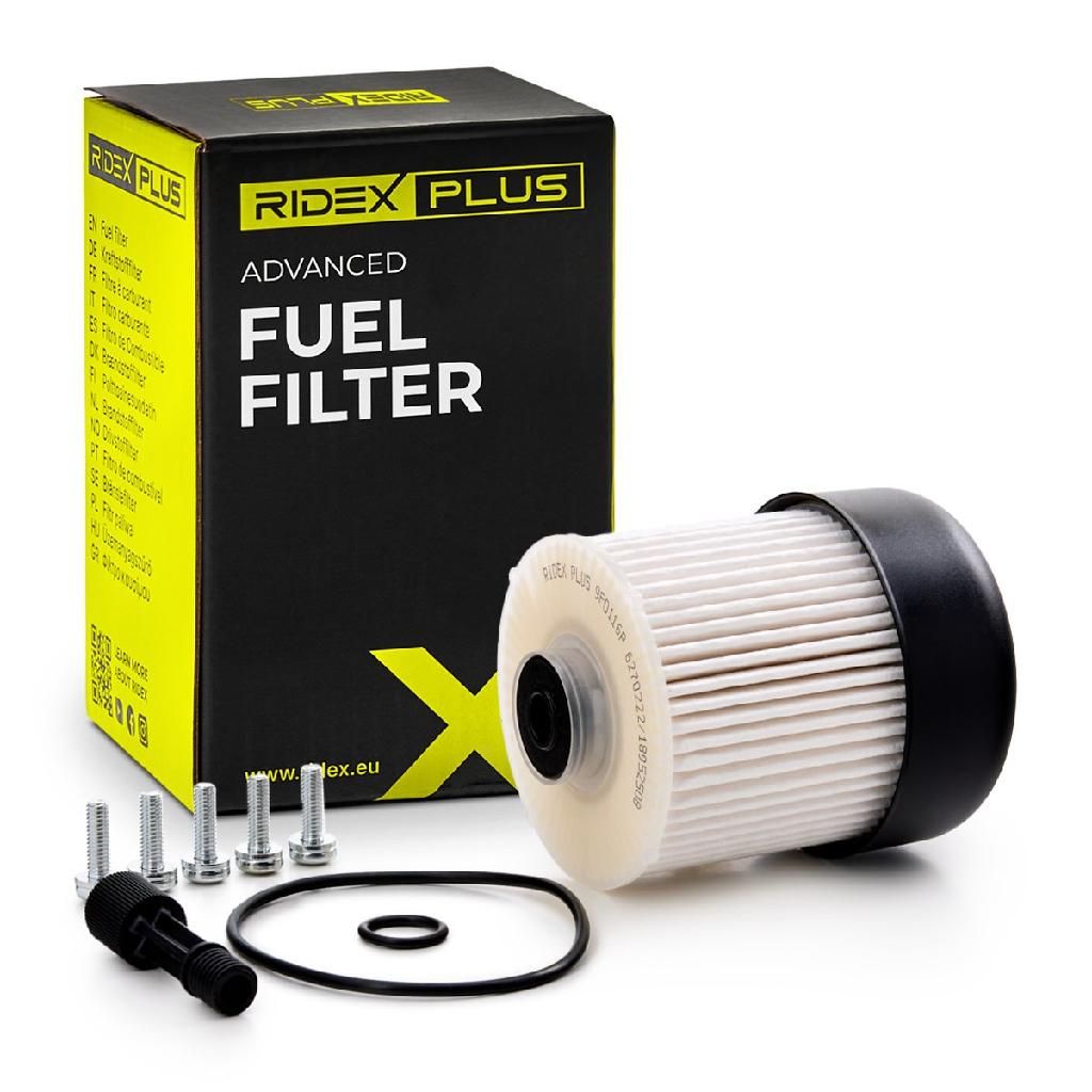 RIDEX PLUS 9F0116P Kraftstofffilter Filter Cartridge für DACIA DUSTER 1640000Q1H
