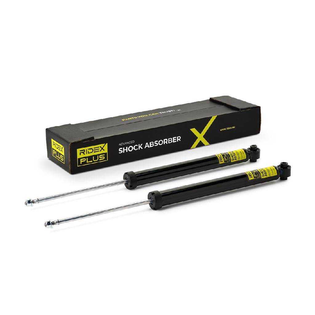RIDEX PLUS 854S1734P 2x Stoßdämpfer Gasdruck Hinten für VW Golf 1V Schrägheck