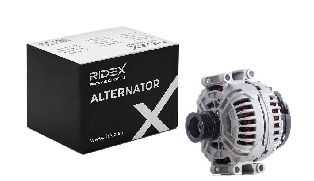 RIDEX 4G0985 Lichtmaschine 180A 14V Drehrichtung im Uhrzeigersinn mit 2721540102