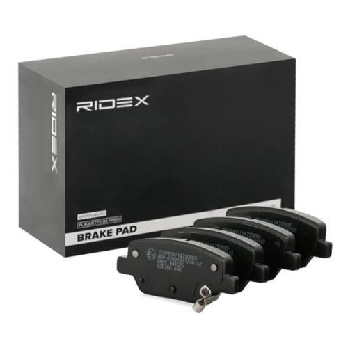 RIDEX Bremsbelagsatz Bremsbeläge Hinten für FIAT TIPO Kombi (356) Bild RIDEX Bremsbelagsatz Bremsbeläge Hinten für FIAT TIPO Kombi (356)