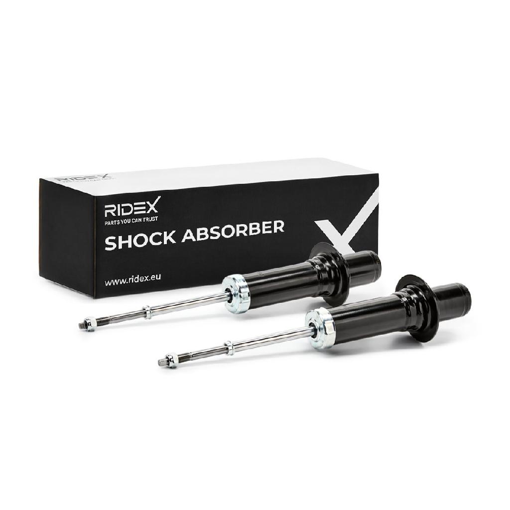 RIDEX 854S1678 2x Stoßdämpfer Federbein Gasdruck Vorne für SSANGYONG 4431008200