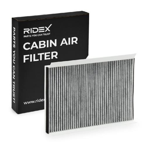 RIDEX 424I0106 Innenraumfilter Pollenfilter Aktivkohlefilter Höhe: 35 Breite: Bild RIDEX 424I0106 Innenraumfilter Pollenfilter Aktivkohlefilter Höhe: 35 Breite: