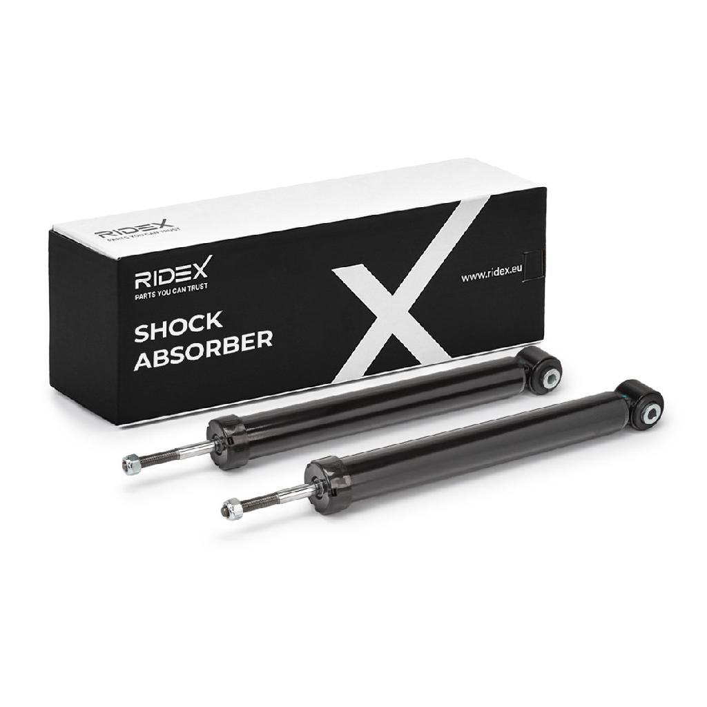 RIDEX 854S18171 2x Stoßdämpfer Öldruck Hinten für VW Lupo (6X1, 6E1) 6E0513025B