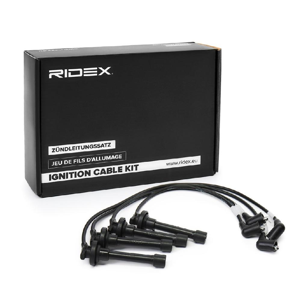 RIDEX 685I0204 Zündleitungssatz Zündkabelsatz für HONDA CIVIC VI Hatchback