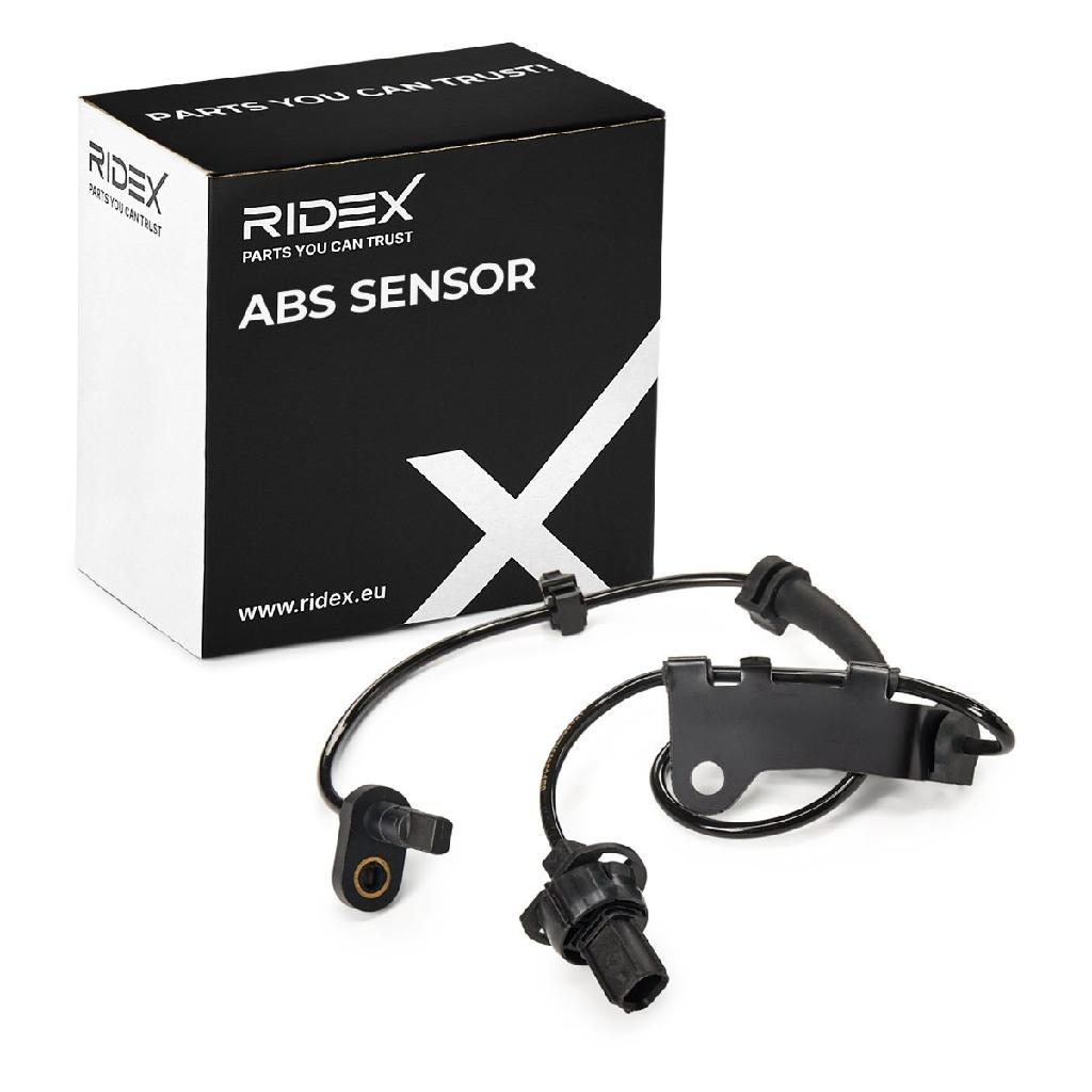 RIDEX ABS-Sensor 412W0807 Vorderachse rechts Anzahl der Steckkontakte: 2 625mm