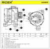 RIDEX 4G0870 Lichtmaschine 150A 14V Drehrichtung im Uhrzeigersinn mit für VOLVO Bild RIDEX 4G0870 Lichtmaschine 150A 14V Drehrichtung im Uhrzeigersinn mit für VOLVO