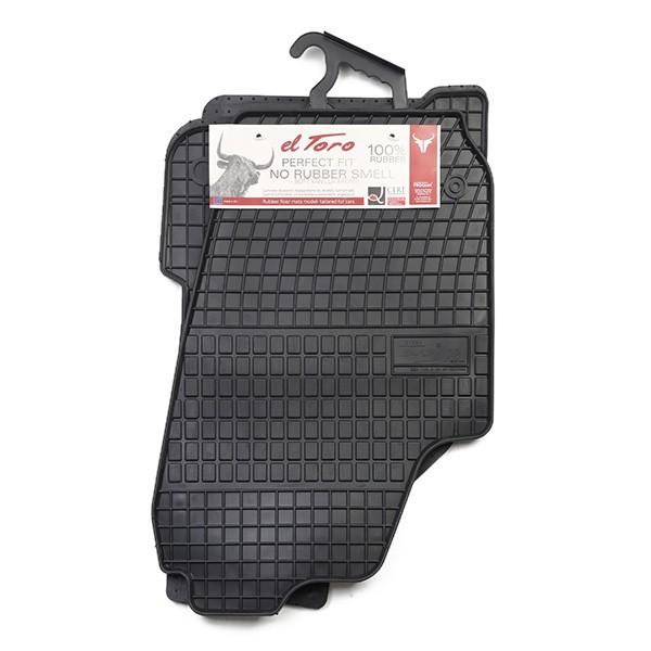 FROGUM 0015 Fußmatten Set Vorne und Hinten für VW POLO (9N) Fox Schrägheck
