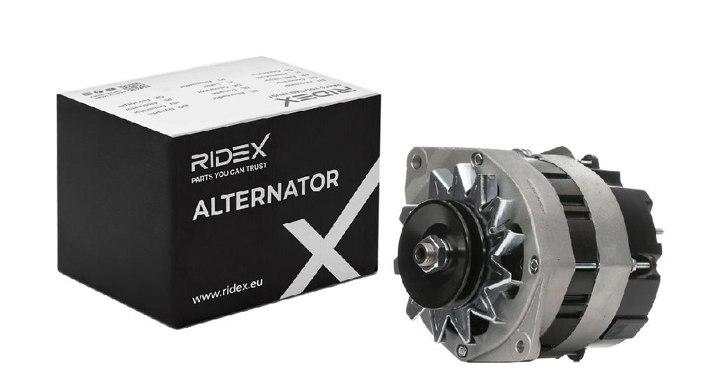 RIDEX 4G1048 Lichtmaschine 105A 12V Drehrichtung im Uhrzeigersinn mit 8953002577