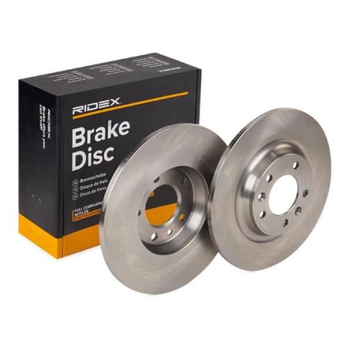 RIDEX 82B0145 2x Bremsscheiben Hinten Ø289,8mm voll für CITROËN 1687773280 Bild RIDEX 82B0145 2x Bremsscheiben Hinten Ø289,8mm voll für CITROËN 1687773280