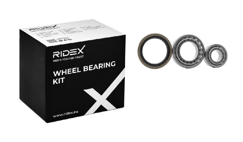 RIDEX 654W0116 Radlagersatz pro 1 Rad Vorne beidseitig passend für MERCEDES-BENZ