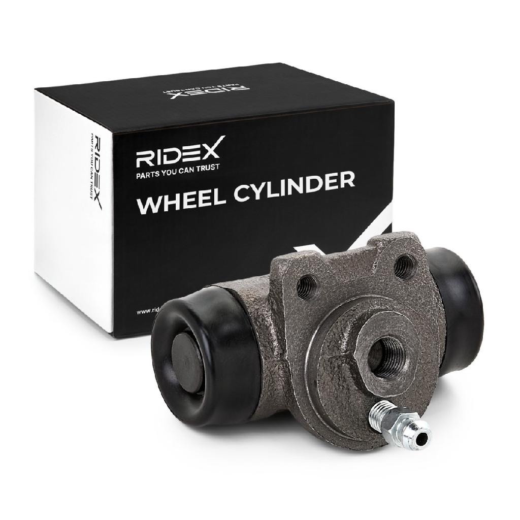 RIDEX 277W0053 1x Radbremszylinder Trommelbremse Radzylinder Hinten beidseitig