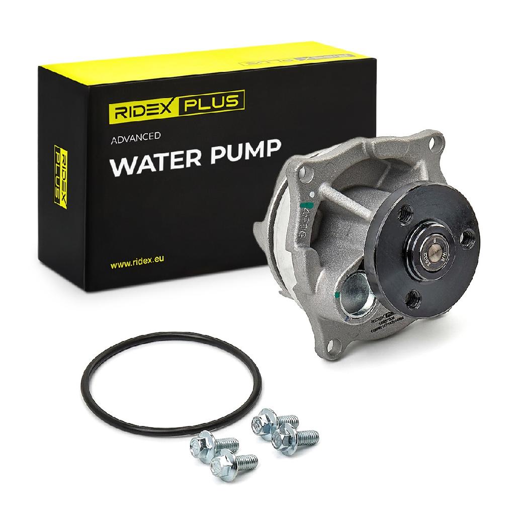 RIDEX PLUS 1260W0157P Kühlmittelpumpe Motorkühlung Wasserpumpe für FORD FOCUS