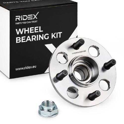 RIDEX 654W0131 Radlagersatz pro 1 Rad Hinten beidseitig für HONDA 5860091560 Bild RIDEX 654W0131 Radlagersatz pro 1 Rad Hinten beidseitig für HONDA 5860091560