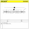 RIDEX Handbremsseil Vorne passend für PEUGEOT 807 MPV Bild RIDEX Handbremsseil Vorne passend für PEUGEOT 807 MPV