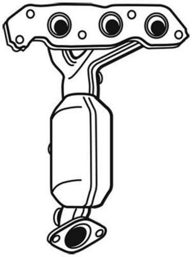VEGAZ SZK-967 Katalysator Kat mit Anbau-/Befestigungsmaterial mit Abgaskrümmer Bild VEGAZ SZK-967 Katalysator Kat mit Anbau-/Befestigungsmaterial mit Abgaskrümmer