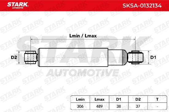 STARK SKSA-01336901 2x Stoßdämpfer Gasdruck Hinten für MITSUBISHI PAJERO I Bild STARK SKSA-01336901 2x Stoßdämpfer Gasdruck Hinten für MITSUBISHI PAJERO I