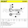RIDEX Spurstangenkopf Vorderachse links Traggelenk M12X1.5 914T0047 für OPEL Bild RIDEX Spurstangenkopf Vorderachse links Traggelenk M12X1.5 914T0047 für OPEL