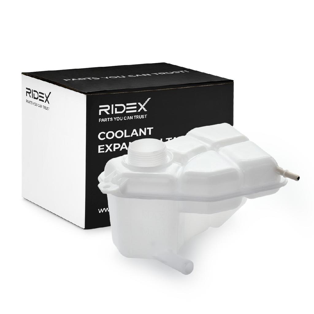 RIDEX 397E0021 Ausgleichsbehälter Kühlmittel ohne Deckel für FORD C20115350