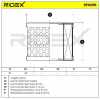 RIDEX 9F0298 Kraftstofffilter Filter Cartridge für RENAULT Clio 1 (B/C57, 5/357) Bild RIDEX 9F0298 Kraftstofffilter Filter Cartridge für RENAULT Clio 1 (B/C57, 5/357)