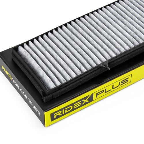 RIDEX PLUS 424I0011P Innenraumfilter Pollenfilter Aktivkohlefilter Höhe: 35 Bild RIDEX PLUS 424I0011P Innenraumfilter Pollenfilter Aktivkohlefilter Höhe: 35