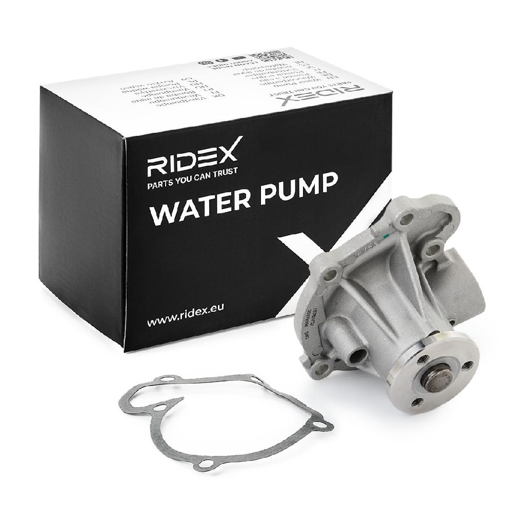 RIDEX 1260W0851 Kühlmittelpumpe Motorkühlung Wasserpumpe für NISSAN MICRA III