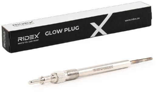 RIDEX Diesel Glühkerze 7V Schlüsselweite: 10mm Gewindemaß:M10x1 Bild RIDEX Diesel Glühkerze 7V Schlüsselweite: 10mm Gewindemaß:M10x1