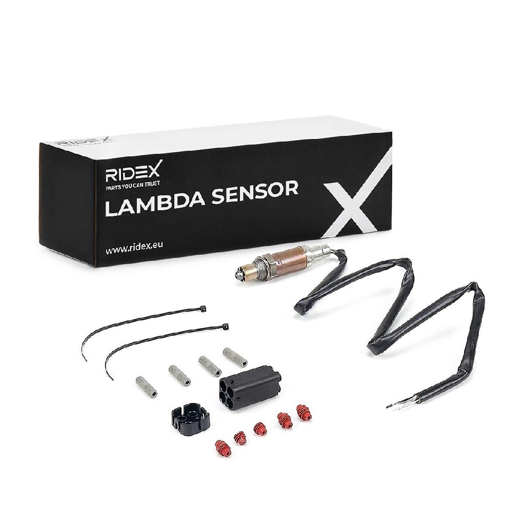 RIDEX 3922L0225 Lambdasonde Oxygen O2 Sensor Beheizt für VW Golf 1V Schrägheck