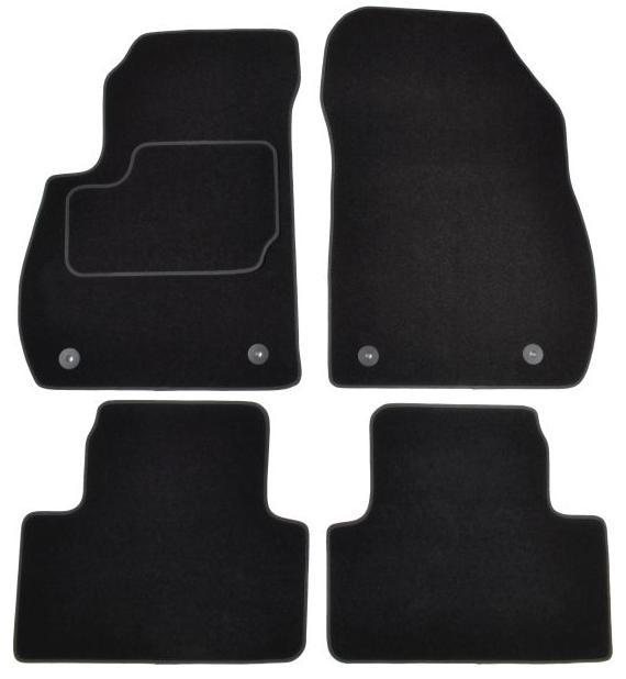 MAMMOOTH A041 OPL345 PRM 01 Fußmatten Set Vorne und Hinten für OPEL