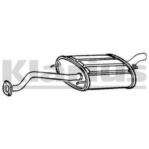 VEGAZ Endschalldämpfer Hinten für HONDA CIVIC VI Aerodeck (MB, MC) Bild VEGAZ Endschalldämpfer Hinten für HONDA CIVIC VI Aerodeck (MB, MC)
