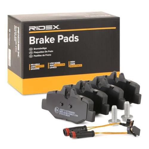 RIDEX Bremsbelagsatz Bremsbeläge Hinten passend für MERCEDES-BENZ VIANO (W639) Bild RIDEX Bremsbelagsatz Bremsbeläge Hinten passend für MERCEDES-BENZ VIANO (W639)