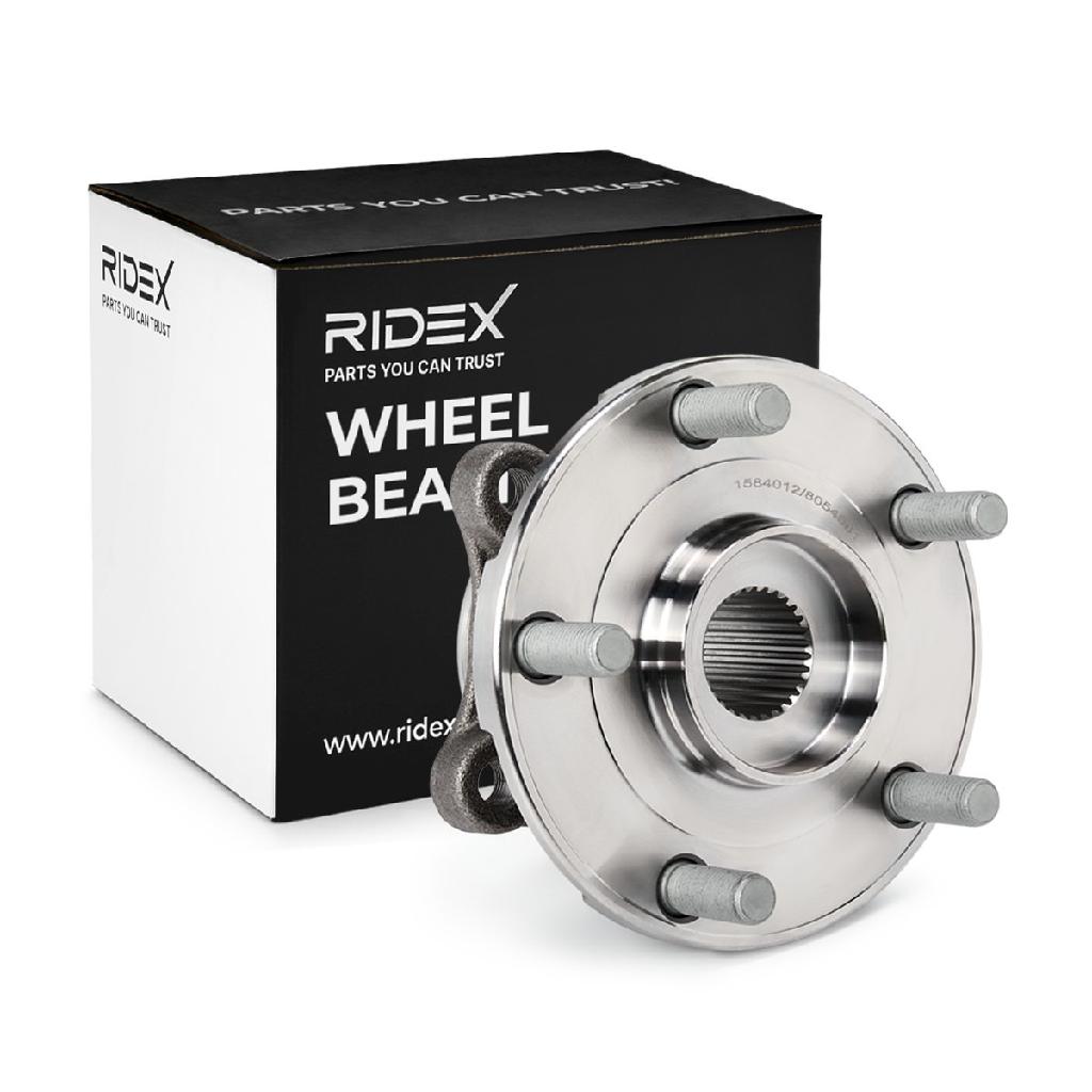 RIDEX 654W0501 Radlagersatz pro 1 Rad Vorne beidseitig für TOYOTA AURIS