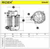 RIDEX 9F0497 Kraftstofffilter Line Filter für NISSAN Qashqai II (J11, J11) Bild RIDEX 9F0497 Kraftstofffilter Line Filter für NISSAN Qashqai II (J11, J11)