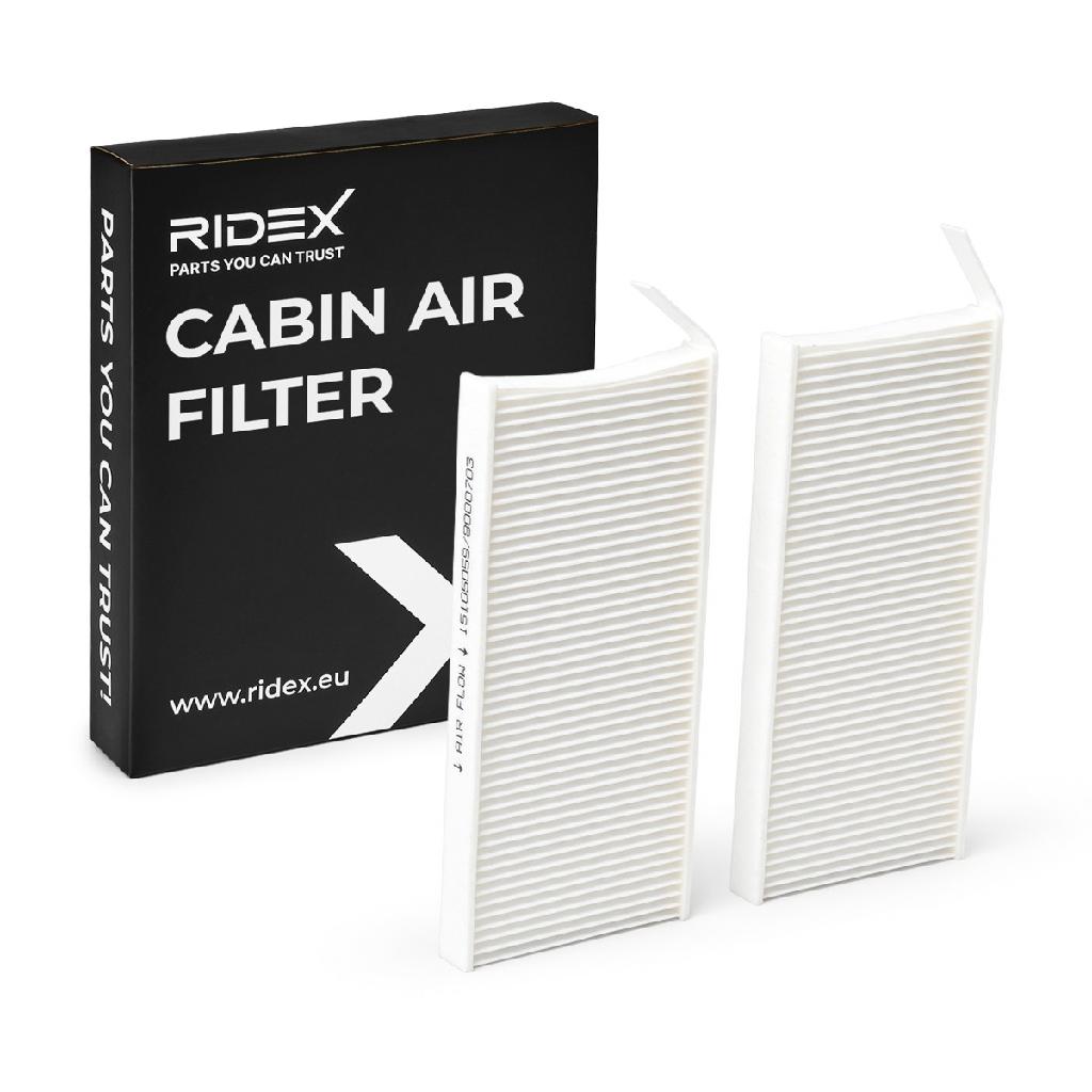 RIDEX 424I0154 Innenraumfilter Pollenfilter Höhe: 20 Breite: 109 Länge: 240