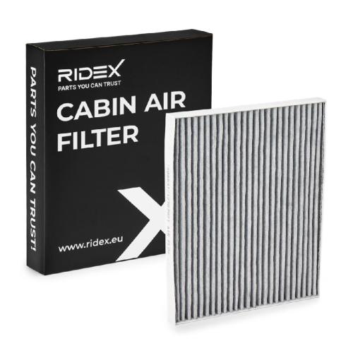 RIDEX 424I0406 Innenraumfilter Pollenfilter Aktivkohlefilter Höhe: 20 Breite: Bild RIDEX 424I0406 Innenraumfilter Pollenfilter Aktivkohlefilter Höhe: 20 Breite: