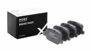 RIDEX 402B0314 Bremsbelagsatz Bremsbeläge Hinten für FIAT PANDA (169)