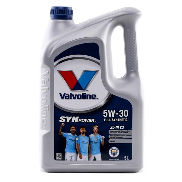 Valvoline Motoröl 5W-30 SynPower Motor Öl ACEA C3 API SN XL-III C3 5L für VW