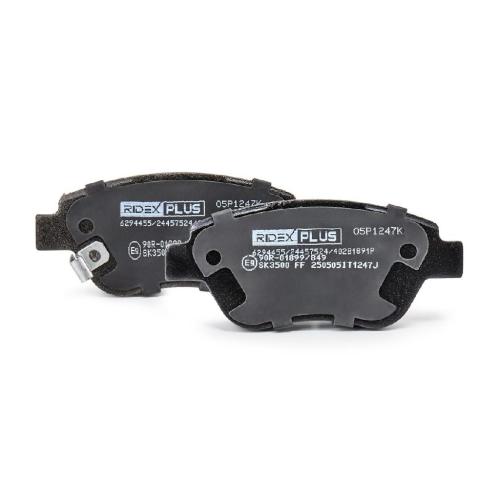 RIDEX PLUS Bremsbelagsatz Bremsbeläge Vorne für OPEL Corsa D Schrägheck (S07) Bild RIDEX PLUS Bremsbelagsatz Bremsbeläge Vorne für OPEL Corsa D Schrägheck (S07)